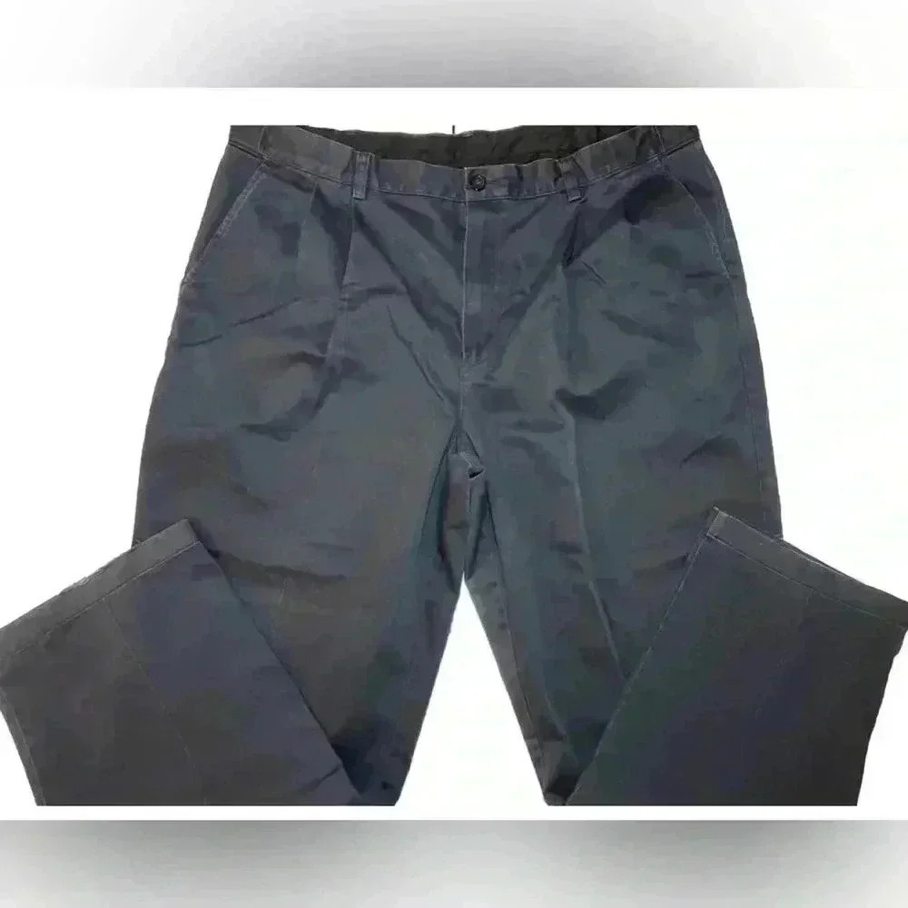 L.L. Bean Comfort Waist Navy Blue Pants 40x30